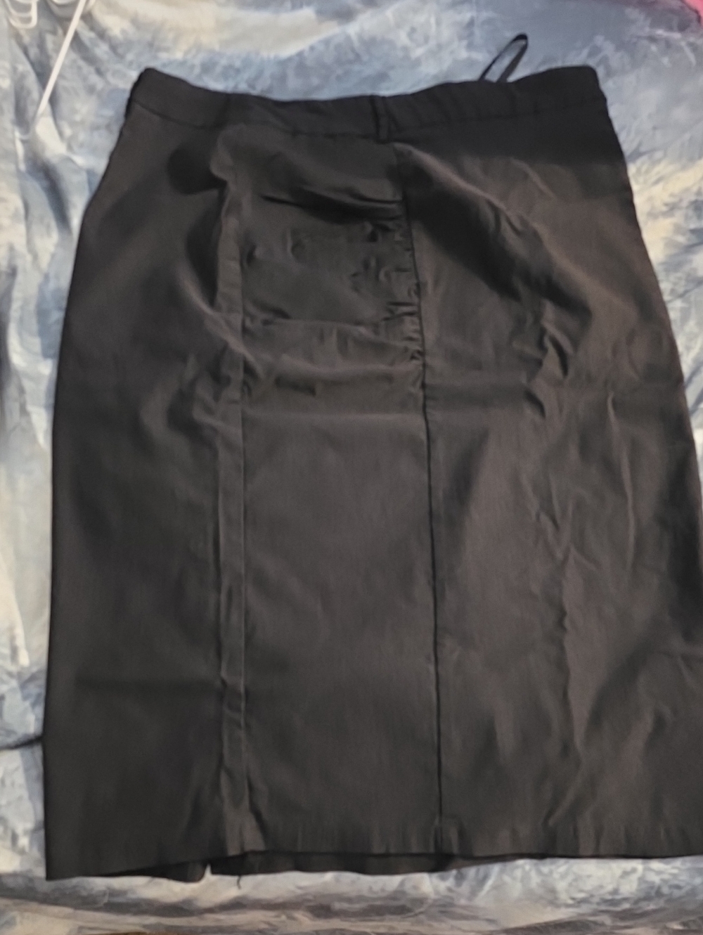 Classic Black Pencil Skirt for Women